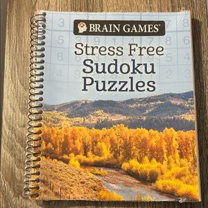 Stress Free Sudoku Puzzles - Blue and Yellow